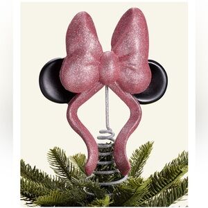 NEW! Disney Minnie Mouse Bow Tree Topper